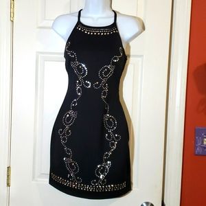 Speechless embelished thin strap dress